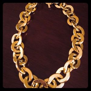 Vintage 1980s 18” Chunky Gold Chain by Erwin Pearl